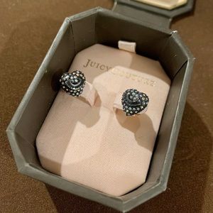 NWT: Juicy Couture Crystal Heart Studs